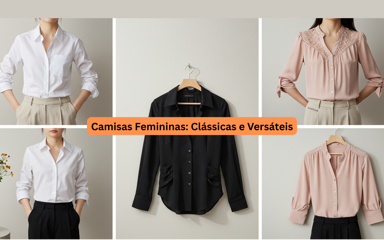 Camisas Femininas: Clássicas e Versáteis