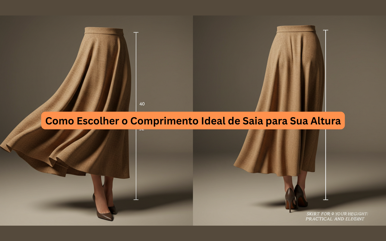 Como Escolher o Comprimento Ideal de Saia para Sua Altura