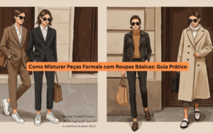 Leia mais sobre o artigo Como Misturar Peças Formais com Roupas Básicas: Guia Prático para um Estilo Moderno
