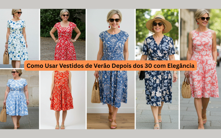 Como Usar Vestidos de Verão Depois dos 30 com Elegância