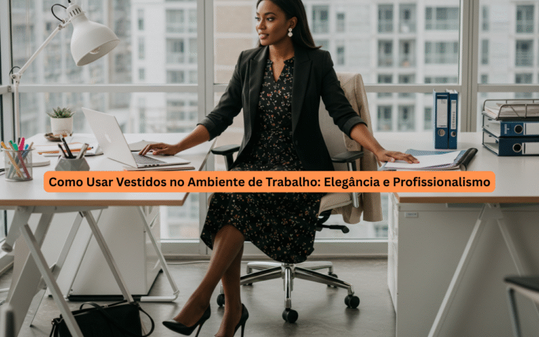 Como Usar Vestidos no Ambiente de Trabalho: Elegância e Profissionalismo com Conforto