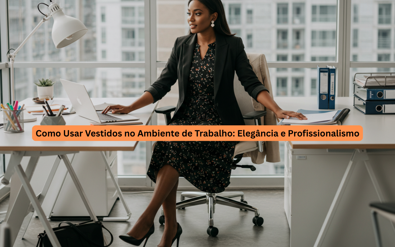 Como Usar Vestidos no Ambiente de Trabalho: Elegância e Profissionalismo com Conforto
