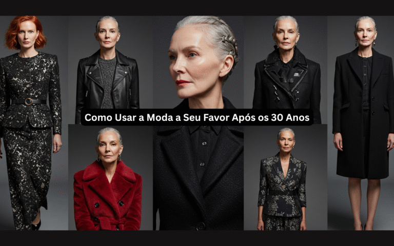 Como Usar a Moda a Seu Favor Após os 30 Anos