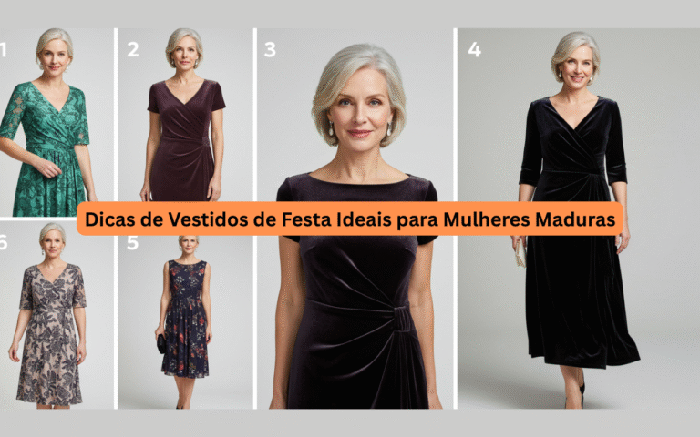 Dicas de Vestidos de Festa Ideais para Mulheres Maduras: Elegância com Conforto e Estilo