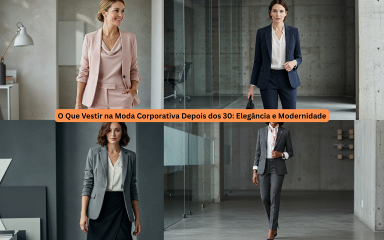 O Que Vestir na Moda Corporativa Depois dos 30: Elegância e Modernidade