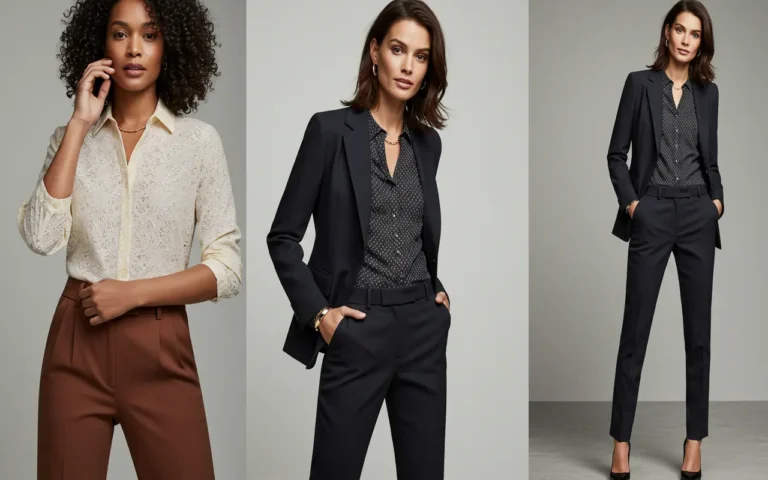 Tendências Elegantes para Mulheres 30+ Looks Corporativos que Inspiram Confiança