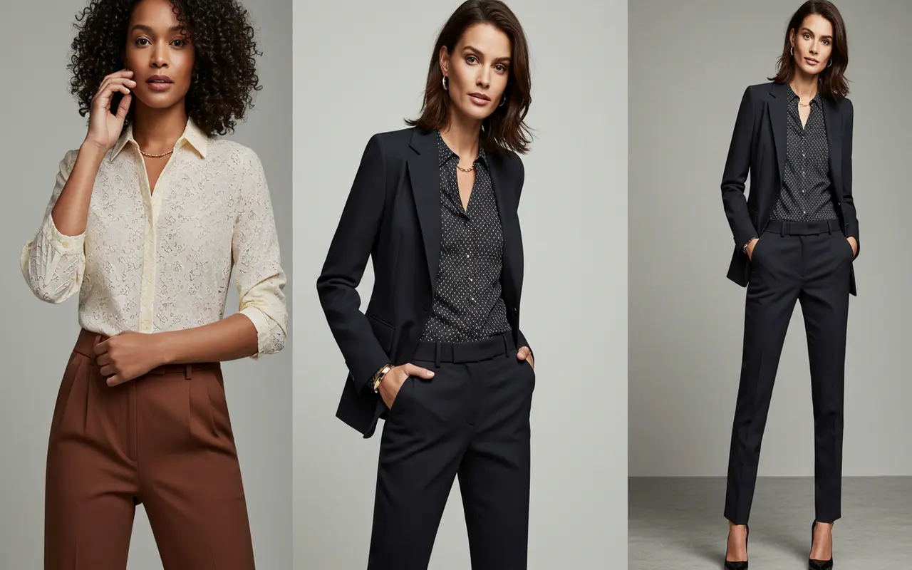 Tendências Elegantes para Mulheres 30+ Looks Corporativos que Inspiram Confiança