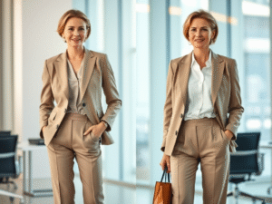 Leia mais sobre o artigo Estilo elegante no trabalho para mulheres acima dos 30