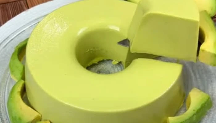 Receita pudin de abacate