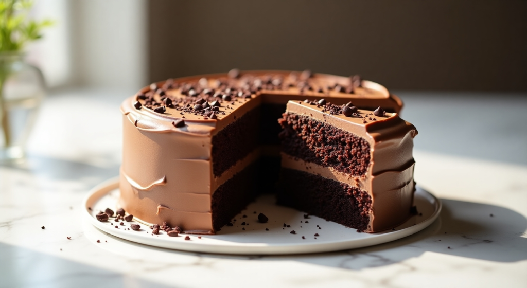 Receita Bolo de Chocolate Simples