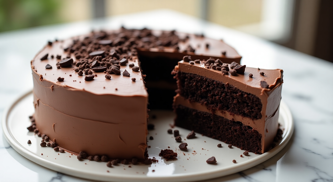 Receita Bolo de Chocolate Simples
