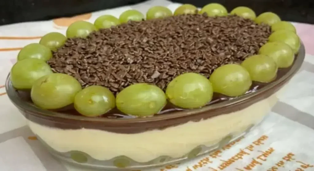 Receita bombom de uva fit