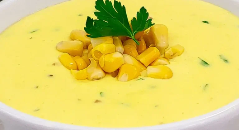 Receita creme de milho