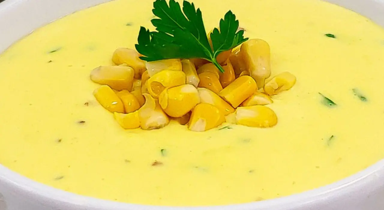 Receita creme de milho