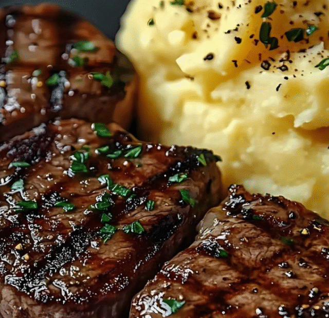 FILÉ MIGNON AO MOLHO DE VINHO TINTO