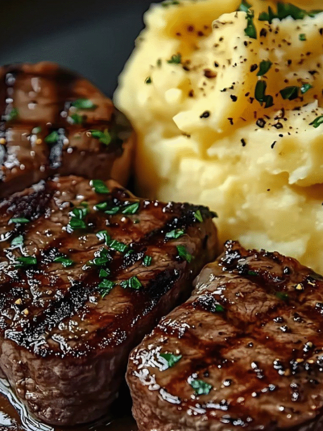 FILÉ MIGNON AO MOLHO DE VINHO TINTO