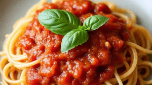 Leia mais sobre o artigo MACARRÃO INTEGRAL COM MOLHO DE TOMATE NATURAL