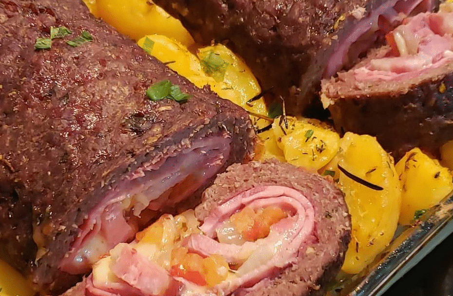 ROCAMBOLE DE CARNE MOÍDA