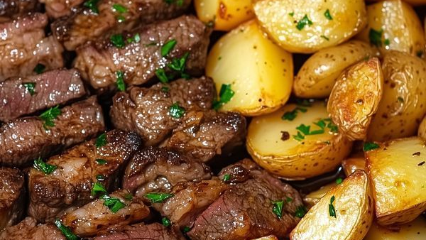 Carne com batata