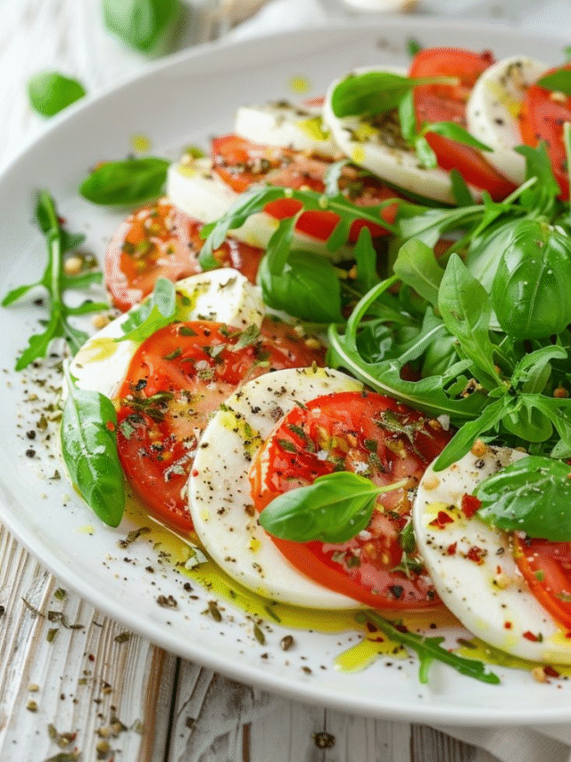 Receita de Salada Caprese