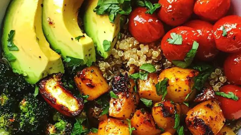 Bowl de quinoa com frutas
