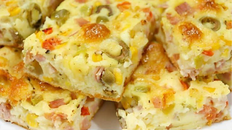 Torta Salgada de Liquidificador com Frios