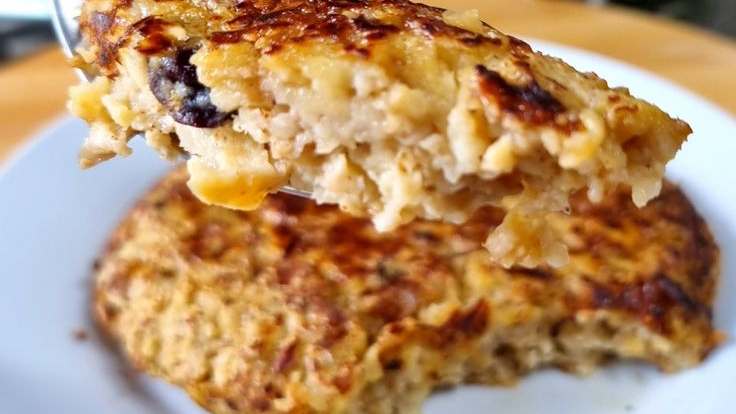 Panqueca de Aveia com Frutas para Diabéticos