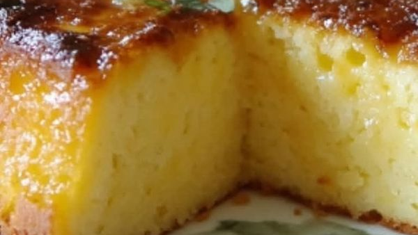 Bolo de Laranja com Coco