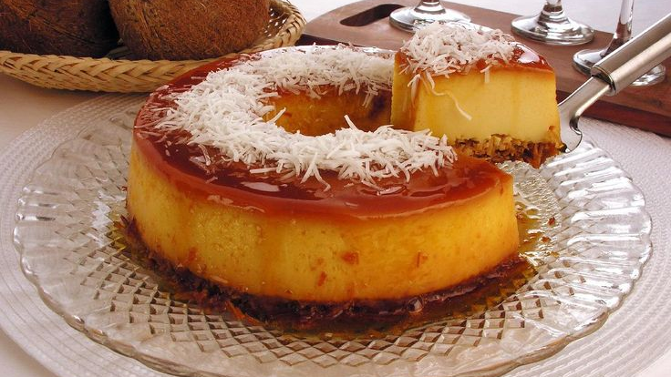 Pudim de Coco Queimado