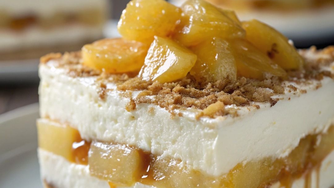 Pavê de Coco com Abacaxi