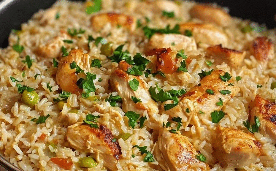 Arroz com Galinha e Pequi