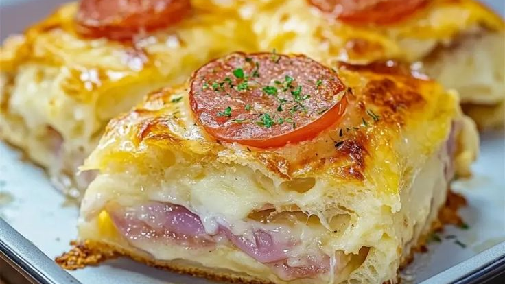 Receita Bauru de forno delicioso