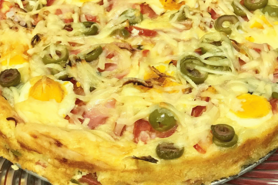 Torta Portuguesa de Liquidificador