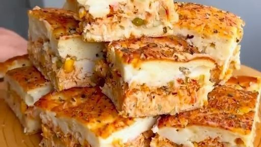 Torta de Liquidificador com Atum