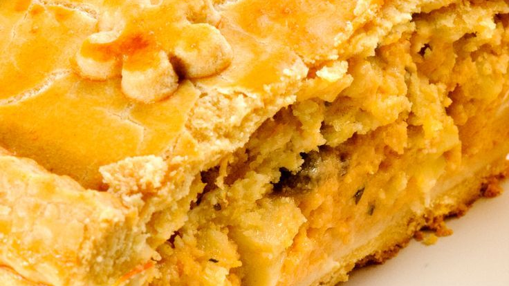 Torta de palmito cremosa