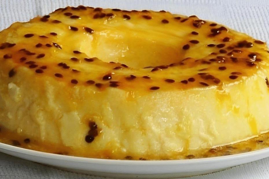 Pudim de Maracujá de Liquidificador