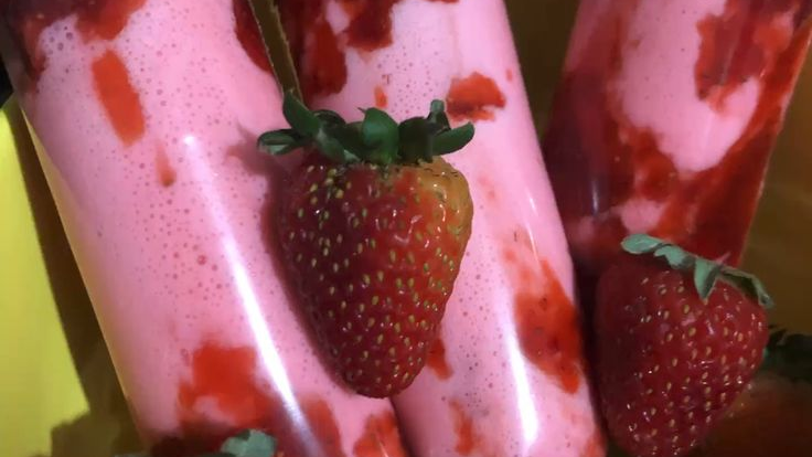 Geladinho Gourmet de Morango