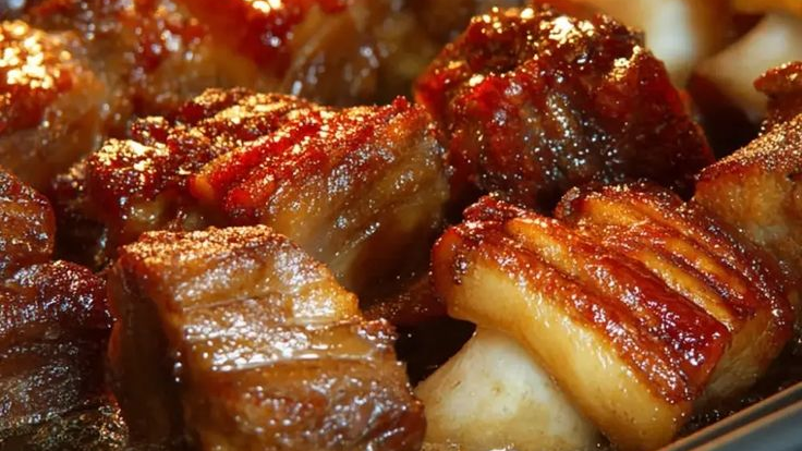 Costelinha Suína com Molho Barbecue na Panela de Pressão