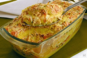 Leia mais sobre o artigo Polenta Recheada com Frango