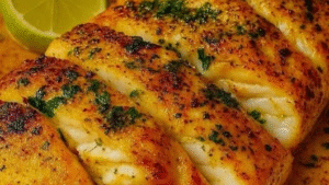 Leia mais sobre o artigo PEIXE NA MANTEIGA DE ERVAS COM LIMÃO SICILIANO