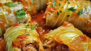 Leia mais sobre o artigo Charuto de Repolho com Carne e Arroz