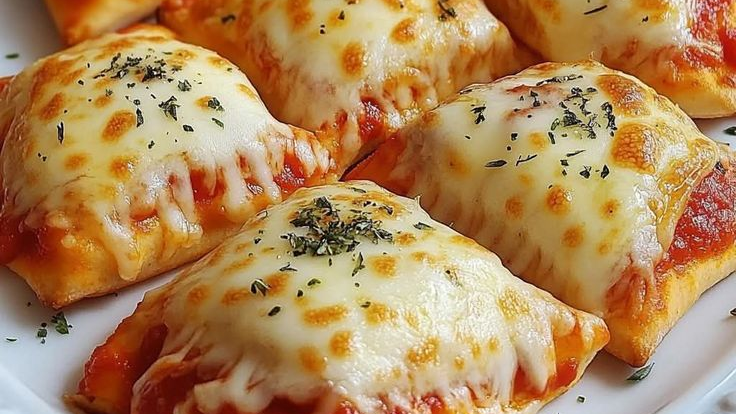 Pizza Pockets Caseiros