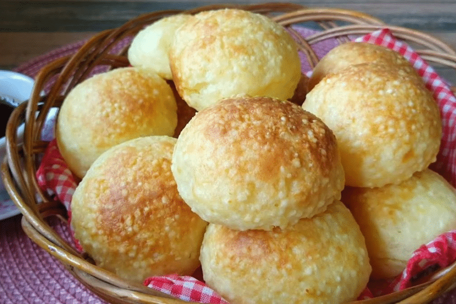 Pãozinho de Tapioca sem Glúten