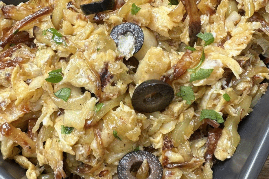 Receita Bacalhau à Brás