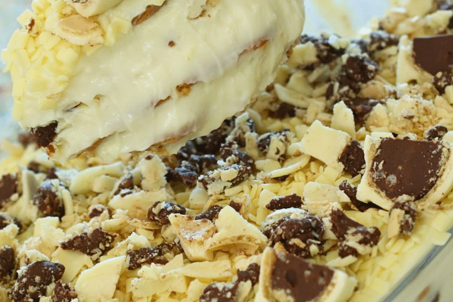 Pavê de Ouro Branco Cremoso