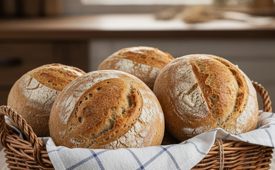 Pão Sem Trigo Pronto em Um Minuto