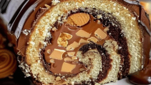 Leia mais sobre o artigo Rocambole de Chocolate com Creme de Coco e Framboesa