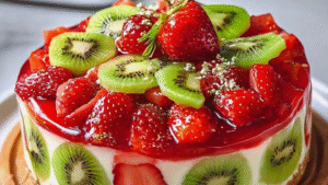 Leia mais sobre o artigo Strawberry Kiwi Cheesecake