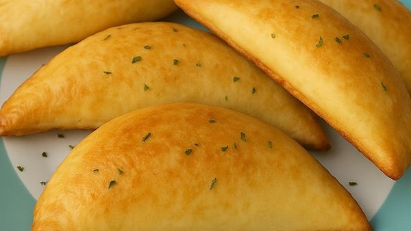 Pastel Assado Crocante e Saudável