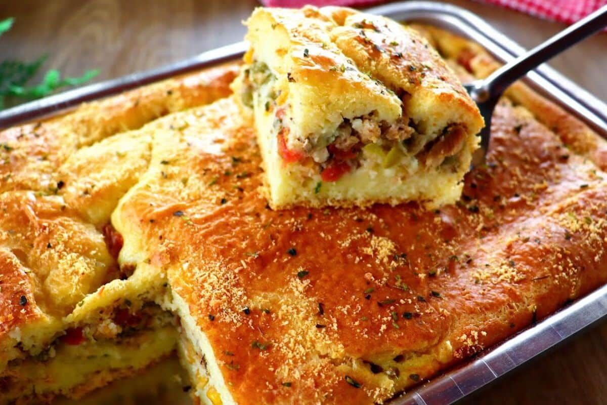 Leia mais sobre o artigo Torta de Sardinha de Liquidificador